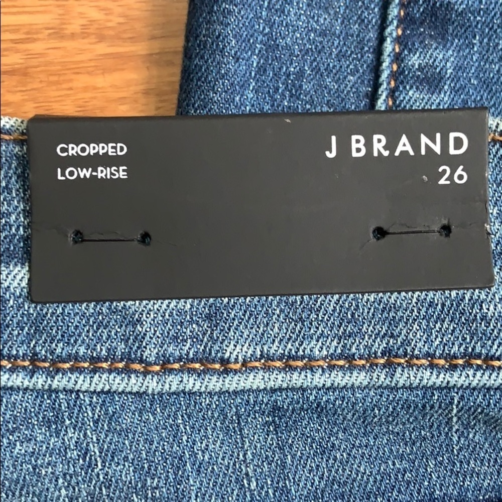 NEW J BRAND Womens Affinity Destruct Blue Jeans - Picture 4 of 4